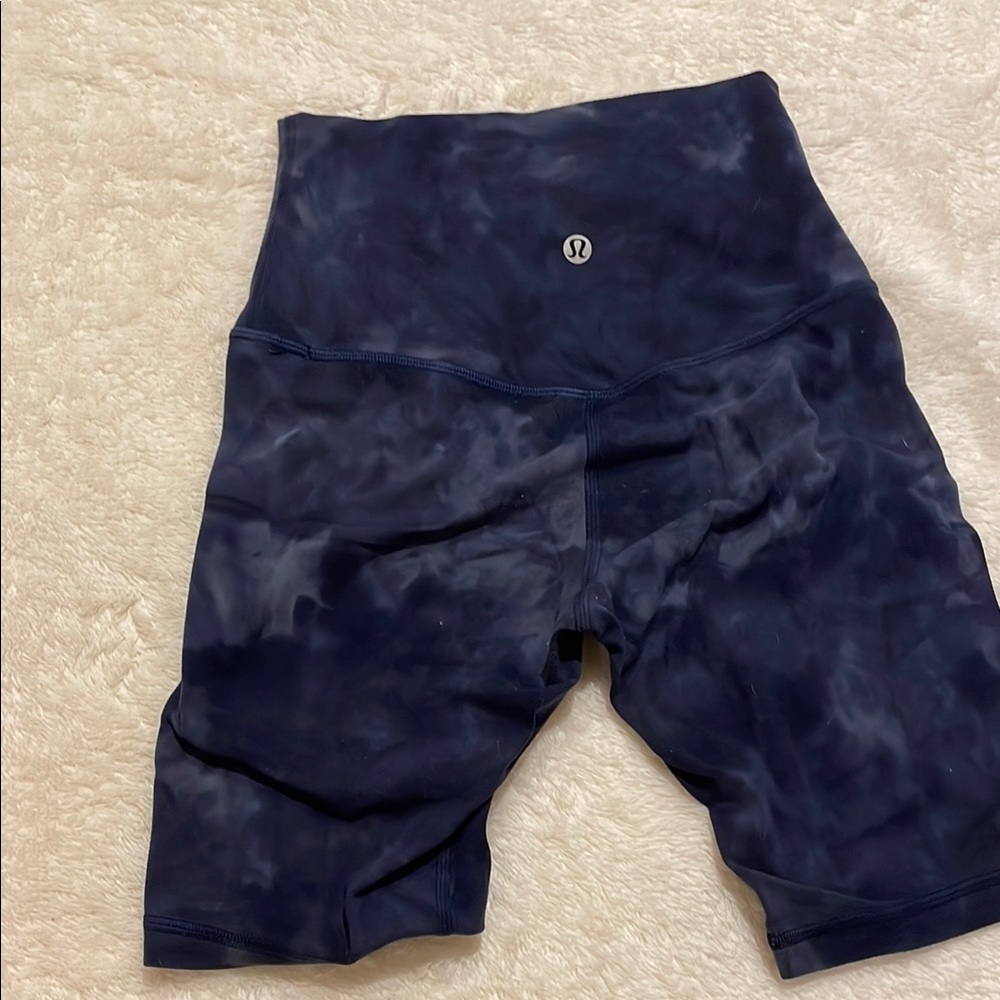 lululemon athletica Midnight Blue Bike Shorts